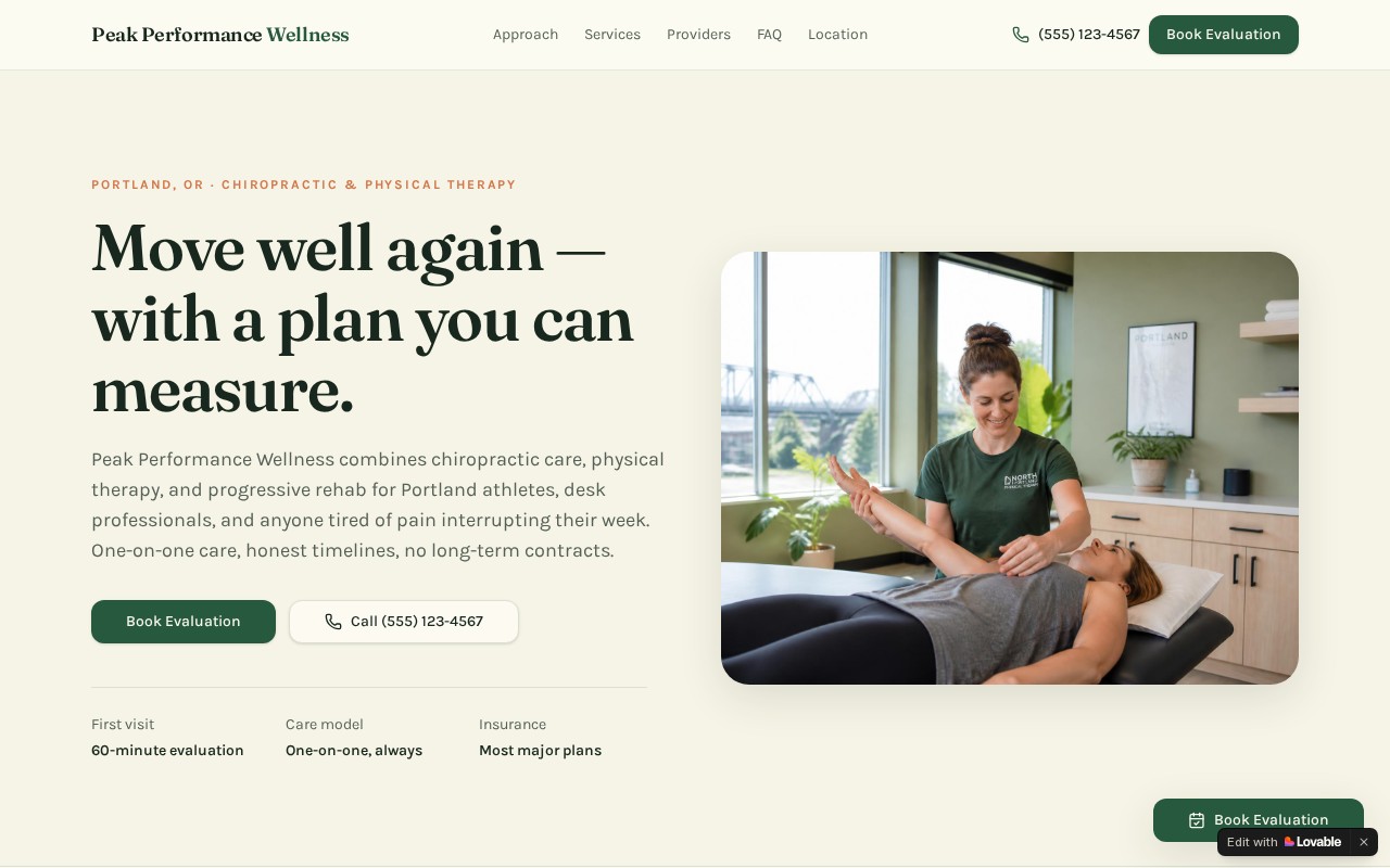 Peak Wellness Flow